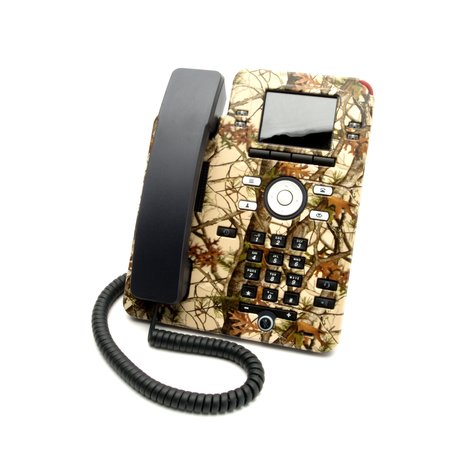 DESK PHONE DESIGNS Aj139 Cover-Vista Camo Brown AJ139BRN06P845